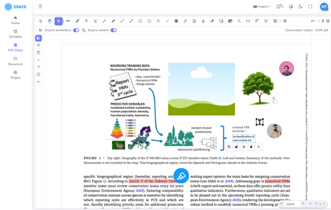 SANZE PDF Editor